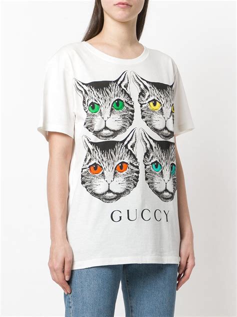 gucci art cat t shirt|gucci cat carrier knock off.